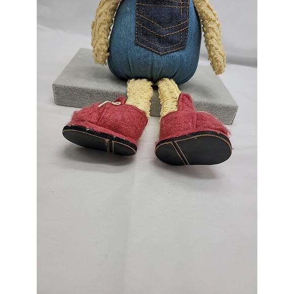 TB Toy Trading Co Plush Chicken Shelf Sitter Heavy Bean Bottom 13" Country Folk - Picture 5 of 16